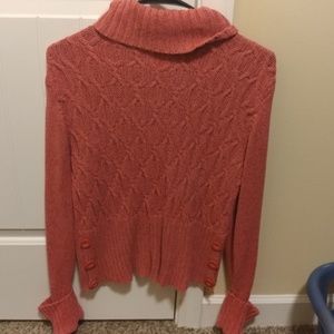 ***closet cleanout*** Apt 9 salmon Knit Sweater